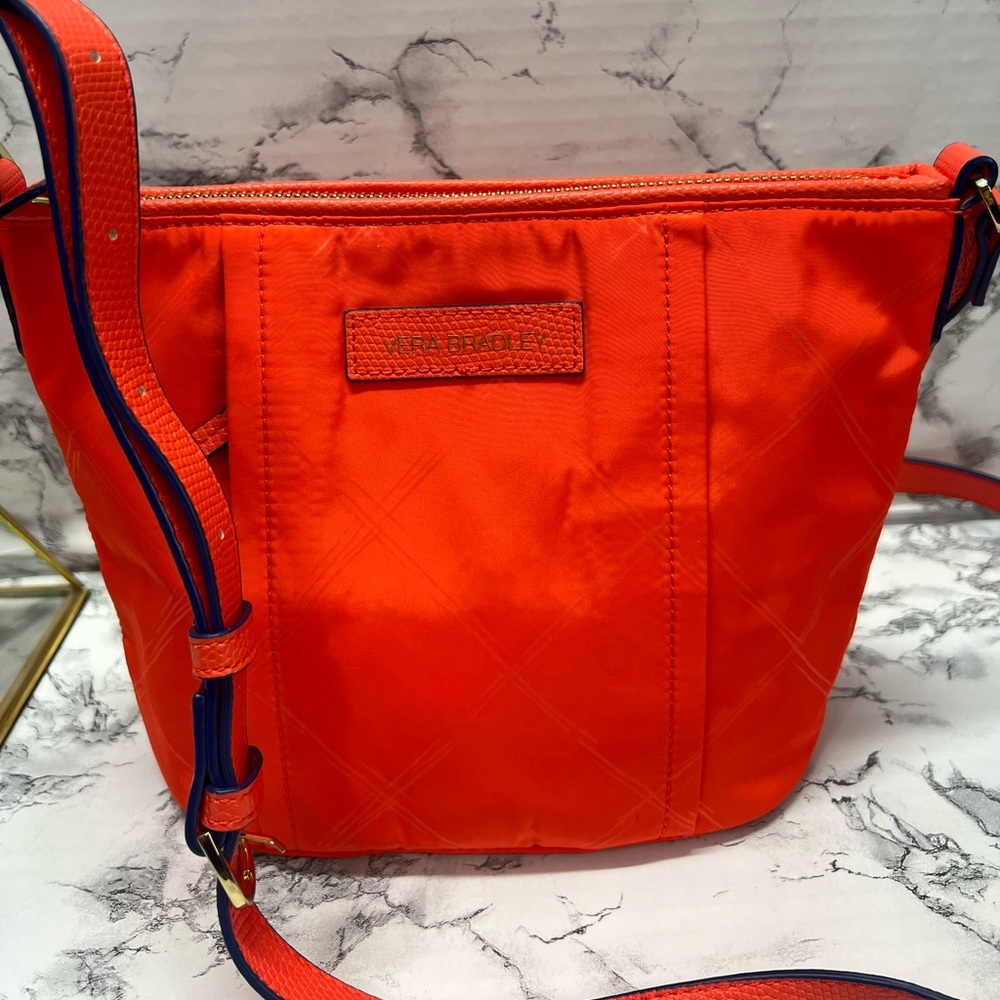 Vera Bradley Orange Small Crossbody bag, nylon